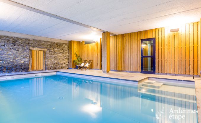 Ferienhaus Houffalize 30 Pers. Ardennen Schwimmbad Wellness
