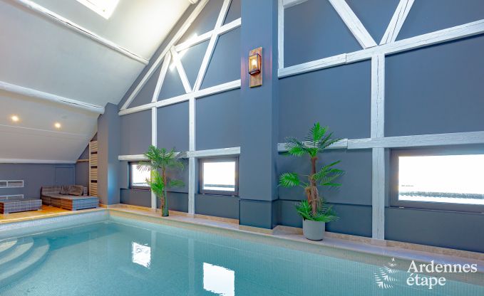 Ferienhaus Houffalize 9 Pers. Ardennen Schwimmbad Wellness
