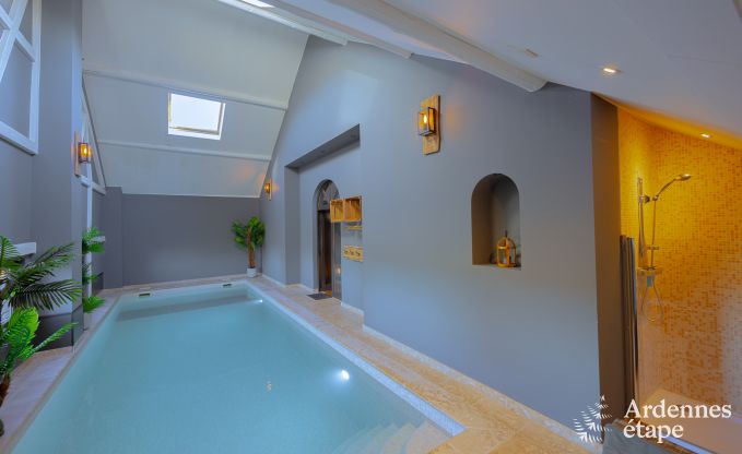 Ferienhaus Houffalize 9 Pers. Ardennen Schwimmbad Wellness