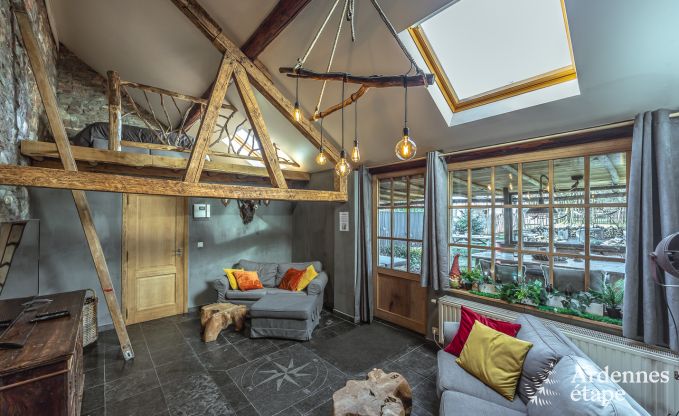 Ferienhaus Houffalize 9 Pers. Ardennen Schwimmbad Wellness