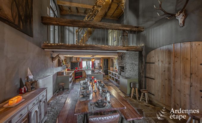 Ferienhaus Houffalize 9 Pers. Ardennen Schwimmbad Wellness