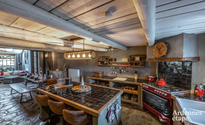 Ferienhaus Houffalize 9 Pers. Ardennen Schwimmbad Wellness