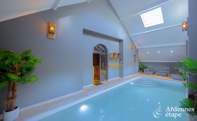 Ferienhaus Houffalize 9 Pers. Ardennen Schwimmbad Wellness