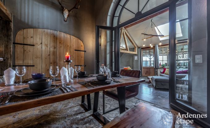 Ferienhaus Houffalize 9 Pers. Ardennen Schwimmbad Wellness