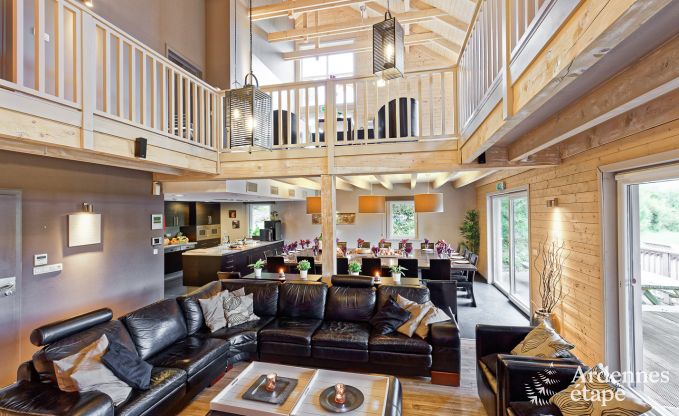 Luxusvilla Houffalize 18 Pers. Ardennen Schwimmbad Wellness