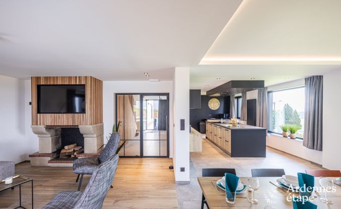 Luxusvilla Houffalize 10/12 Pers. Ardennen Schwimmbad Wellness Behinderten gerecht