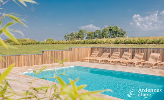 Luxusvilla Houffalize 10/12 Pers. Ardennen Schwimmbad Wellness Behinderten gerecht