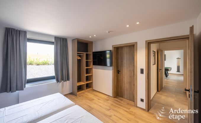 Luxusvilla Houffalize 10/12 Pers. Ardennen Schwimmbad Wellness Behinderten gerecht