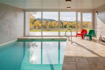 Luxusvilla in Houffalize: Komfort fr 22 Pers, Pool, Sauna, Garten in den Ardennen