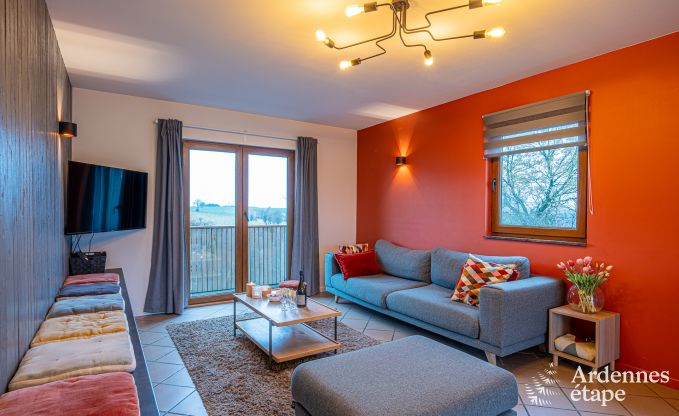 Ger�umiges Ferienhaus f�r 8 Personen in Houffalize mit 4 Schlafzimmern, ideal f�r einen Fahrradurlaub
