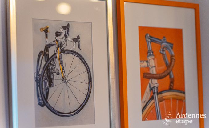 Ger�umiges Ferienhaus f�r 8 Personen in Houffalize mit 4 Schlafzimmern, ideal f�r einen Fahrradurlaub