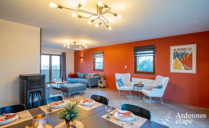 Ger�umiges Ferienhaus f�r 8 Personen in Houffalize mit 4 Schlafzimmern, ideal f�r einen Fahrradurlaub