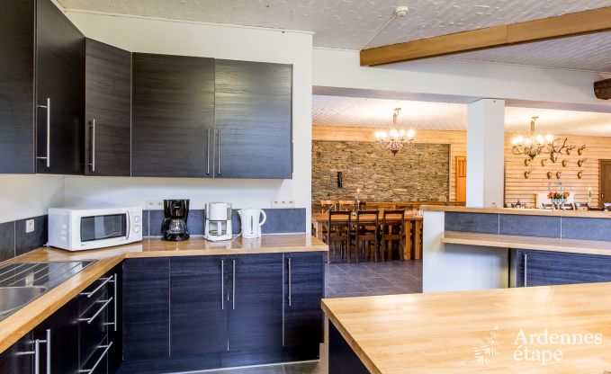 Ferienhaus Houffalize 30 Pers. Ardennen Schwimmbad Wellness