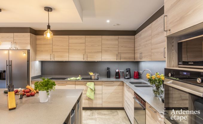 Luxusvilla Houffalize 18 Pers. Ardennen Schwimmbad Wellness Behinderten gerecht