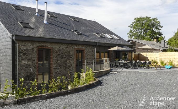 Luxusvilla Houffalize 18 Pers. Ardennen Schwimmbad Wellness Behinderten gerecht