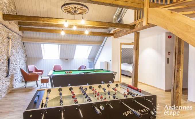 Luxusvilla Houffalize 18 Pers. Ardennen Schwimmbad Wellness Behinderten gerecht