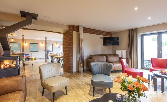 Luxusvilla Houffalize 18 Pers. Ardennen Schwimmbad Wellness Behinderten gerecht