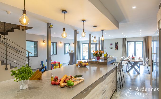 Luxusvilla Houffalize 18 Pers. Ardennen Schwimmbad Wellness Behinderten gerecht