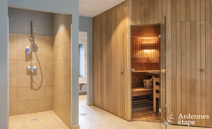 Luxusvilla Houffalize 18 Pers. Ardennen Schwimmbad Wellness Behinderten gerecht