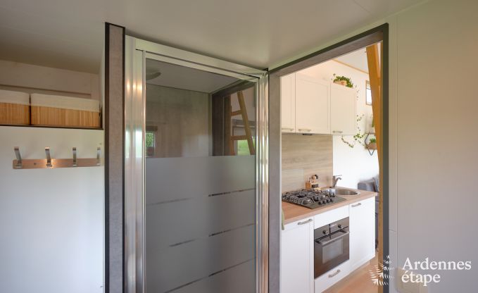 Tiny House am Naturschutzgebiet Canal de Bernistap in Houffalize, Ardennen