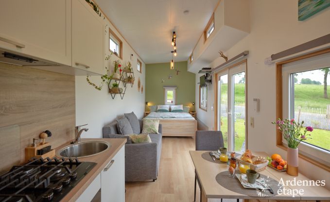 Tiny House am Naturschutzgebiet Canal de Bernistap in Houffalize, Ardennen