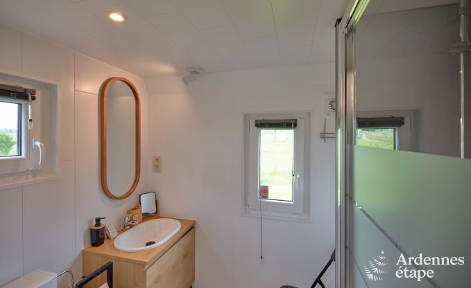 Tiny House am Naturschutzgebiet Canal de Bernistap in Houffalize, Ardennen