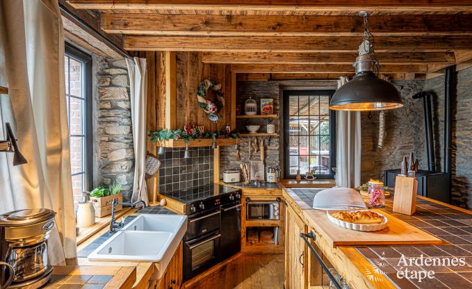 Einzigartiges Ferienhaus f�r 6 Personen in Houffalize, das ganze Jahr �ber in Weihnachtsstimmung!