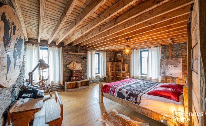 Einzigartiges Ferienhaus f�r 6 Personen in Houffalize, das ganze Jahr �ber in Weihnachtsstimmung!