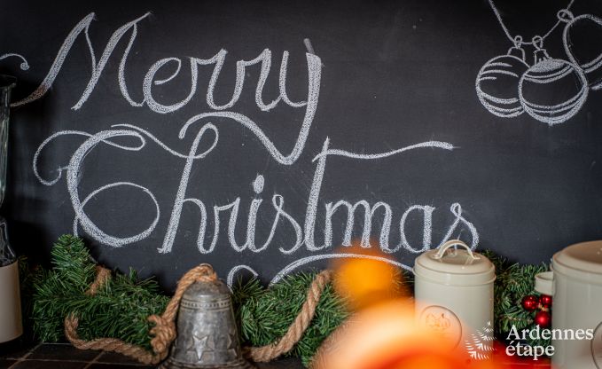 Einzigartiges Ferienhaus f�r 6 Personen in Houffalize, das ganze Jahr �ber in Weihnachtsstimmung!