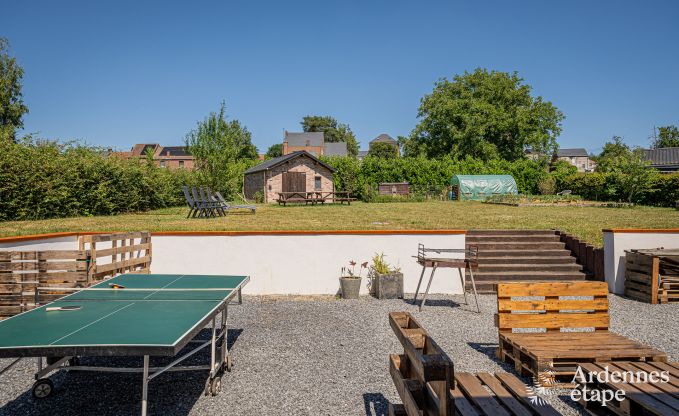 Ferienhaus f�r 9 Personen in Wanlin mit 4 Schlafzimmern und eingez�untem Garten