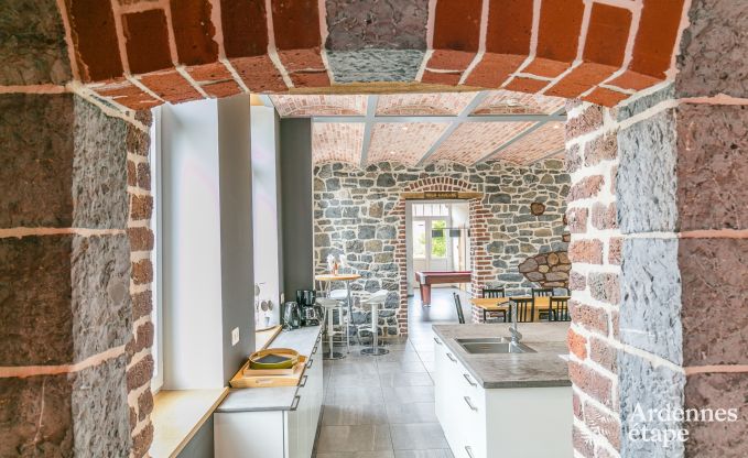 au�ergew�hnliche Ferienwohnung Houyet 10/14 Pers. Ardennen