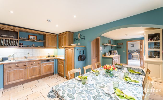 Luxusferienhaus in Jalhay fr 12 Personen mit Whirlpool, Spielzimmer und privatem Garten