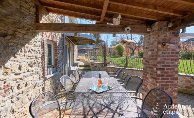 Luxusferienhaus in Jalhay fr 12 Personen mit Whirlpool, Spielzimmer und privatem Garten