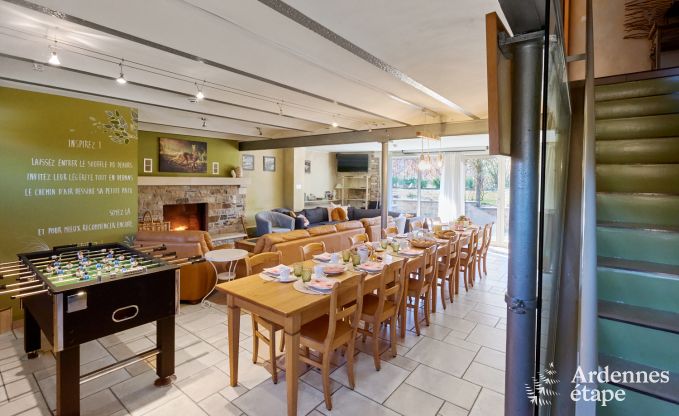 Luxusferienhaus in Jalhay fr 12 Personen mit Whirlpool, Spielzimmer und privatem Garten