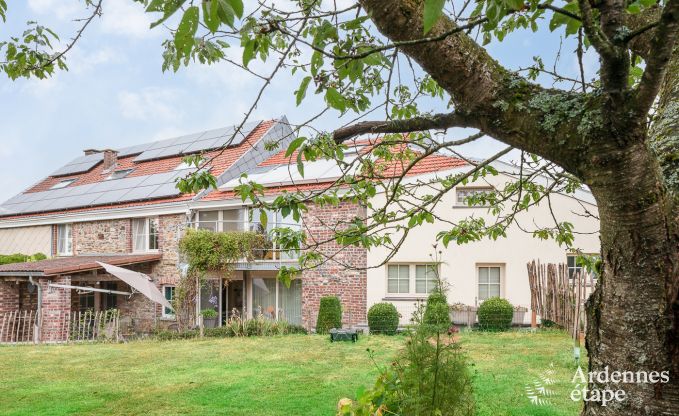 Luxusferienhaus in Jalhay fr 12 Personen mit Whirlpool, Spielzimmer und privatem Garten