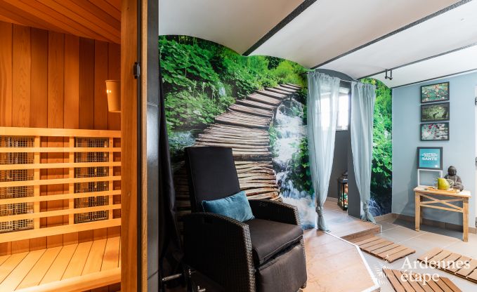 Luxusferienhaus in Jalhay fr 12 Personen mit Whirlpool, Spielzimmer und privatem Garten