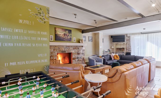 Luxusferienhaus in Jalhay fr 12 Personen mit Whirlpool, Spielzimmer und privatem Garten