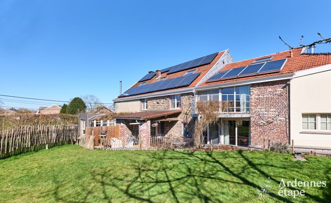 Luxusferienhaus in Jalhay fr 12 Personen mit Whirlpool, Spielzimmer und privatem Garten