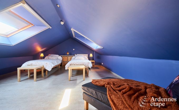 Luxusferienhaus in Jalhay fr 12 Personen mit Whirlpool, Spielzimmer und privatem Garten