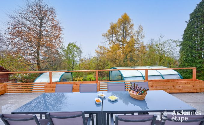 Ferienhaus Jalhay 8 Pers. Ardennen Schwimmbad Wellness