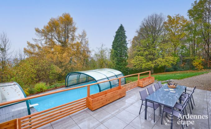 Ferienhaus Jalhay 8 Pers. Ardennen Schwimmbad Wellness