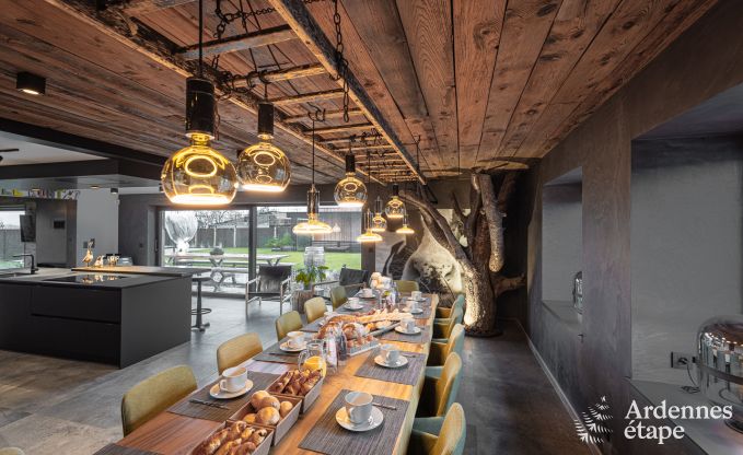 Luxusvilla Jalhay 14 Pers. Ardennen Schwimmbad Wellness Behinderten gerecht