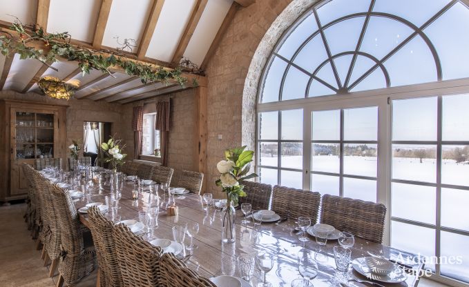 Luxusvilla Jalhay 23 Pers. Ardennen Schwimmbad Wellness