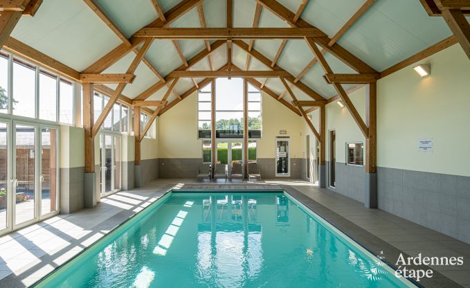 Ferienhaus La Roche-En-Ardenne 48 Pers. Ardennen Schwimmbad Wellness
