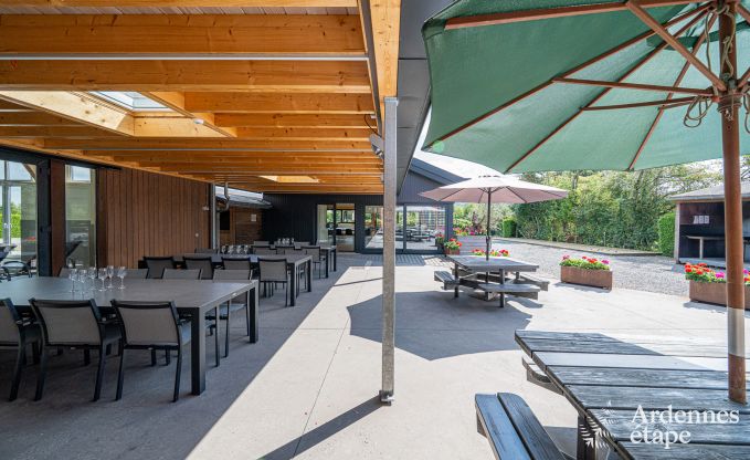 Ferienhaus La Roche-En-Ardenne 34 Pers. Ardennen Schwimmbad Wellness