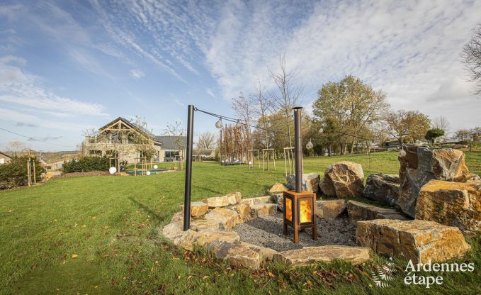 Luxusvilla 15 Pers. Rendeux Ardennen Schwimmbad Wellness Behinderten gerecht