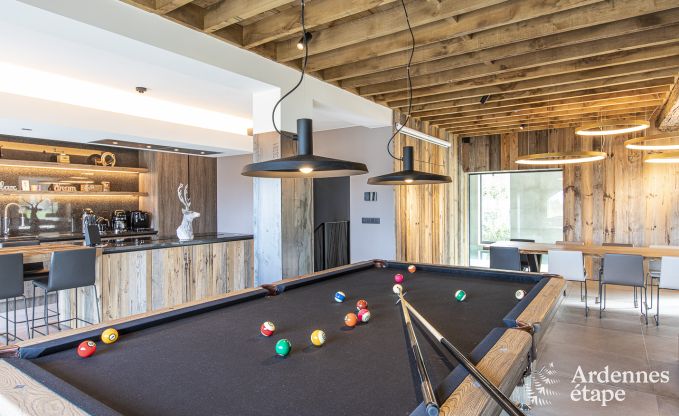 Luxusvilla 15 Pers. Rendeux Ardennen Schwimmbad Wellness Behinderten gerecht