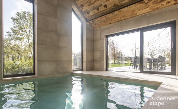 Luxusvilla 15 Pers. Rendeux Ardennen Schwimmbad Wellness Behinderten gerecht