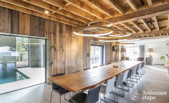 Luxusvilla 15 Pers. Rendeux Ardennen Schwimmbad Wellness Behinderten gerecht