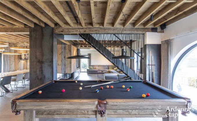 Luxusvilla 15 Pers. Rendeux Ardennen Schwimmbad Wellness Behinderten gerecht